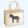 Cotton Pocket Jute Shopper Thumbnail