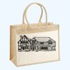 Cotton Pocket Jute Shopper Thumbnail