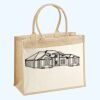 Cotton Pocket Jute Shopper Thumbnail