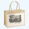 Cotton Pocket Jute Shopper Thumbnail
