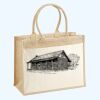 Cotton Pocket Jute Shopper Thumbnail