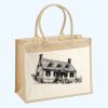 Cotton Pocket Jute Shopper Thumbnail