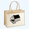 Cotton Pocket Jute Shopper Thumbnail