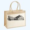 Cotton Pocket Jute Shopper Thumbnail