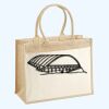 Cotton Pocket Jute Shopper Thumbnail
