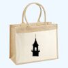 Cotton Pocket Jute Shopper Thumbnail