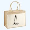 Cotton Pocket Jute Shopper Thumbnail