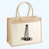 Cotton Pocket Jute Shopper Thumbnail