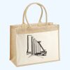 Cotton Pocket Jute Shopper Thumbnail