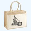 Cotton Pocket Jute Shopper Thumbnail