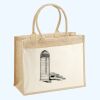 Cotton Pocket Jute Shopper Thumbnail