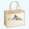 Cotton Pocket Jute Shopper Thumbnail
