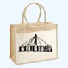 Cotton Pocket Jute Shopper Thumbnail