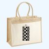 Cotton Pocket Jute Shopper Thumbnail