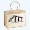 Cotton Pocket Jute Shopper Thumbnail