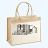 Cotton Pocket Jute Shopper Thumbnail
