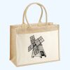 Cotton Pocket Jute Shopper Thumbnail