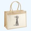 Cotton Pocket Jute Shopper Thumbnail