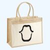 Cotton Pocket Jute Shopper Thumbnail