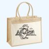 Cotton Pocket Jute Shopper Thumbnail