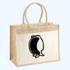 Cotton Pocket Jute Shopper Thumbnail
