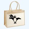 Cotton Pocket Jute Shopper Thumbnail