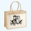 Cotton Pocket Jute Shopper Thumbnail