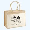 Cotton Pocket Jute Shopper Thumbnail