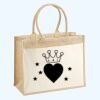 Cotton Pocket Jute Shopper Thumbnail