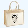Cotton Pocket Jute Shopper Thumbnail