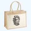 Cotton Pocket Jute Shopper Thumbnail
