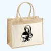 Cotton Pocket Jute Shopper Thumbnail