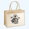 Cotton Pocket Jute Shopper Thumbnail