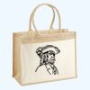 Cotton Pocket Jute Shopper Thumbnail