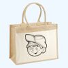 Cotton Pocket Jute Shopper Thumbnail
