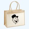 Cotton Pocket Jute Shopper Thumbnail