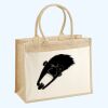 Cotton Pocket Jute Shopper Thumbnail