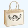 Cotton Pocket Jute Shopper Thumbnail