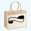 Cotton Pocket Jute Shopper Thumbnail