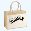 Cotton Pocket Jute Shopper Thumbnail