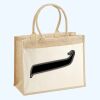 Cotton Pocket Jute Shopper Thumbnail