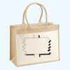 Cotton Pocket Jute Shopper Thumbnail