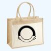 Cotton Pocket Jute Shopper Thumbnail