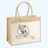Cotton Pocket Jute Shopper Thumbnail