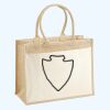 Cotton Pocket Jute Shopper Thumbnail