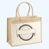 Cotton Pocket Jute Shopper Thumbnail