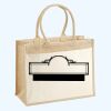 Cotton Pocket Jute Shopper Thumbnail