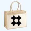 Cotton Pocket Jute Shopper Thumbnail