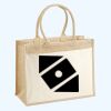 Cotton Pocket Jute Shopper Thumbnail