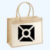 Cotton Pocket Jute Shopper Thumbnail